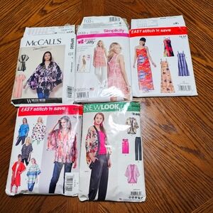 Modern Sewing Pattern Bundle McCalls Simplicity